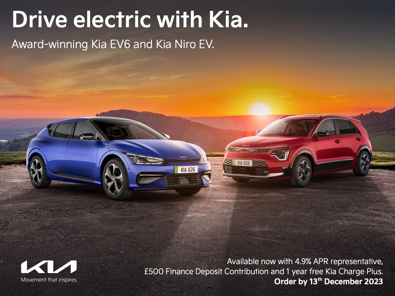 The Award-winning Kia Electrified Range.